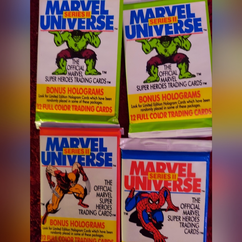 3 packs of marvel series 2 sealed combo - Picture 5 of 5